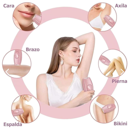 Depiladora Láser IPL Piel suave, desde la comodidad de tu casa